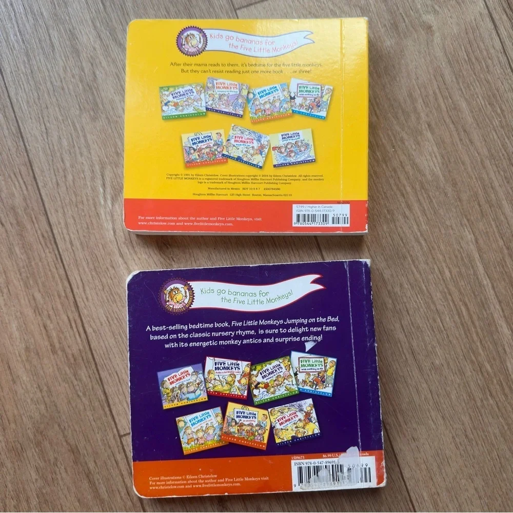 Five Little Monkeys Board Book Set